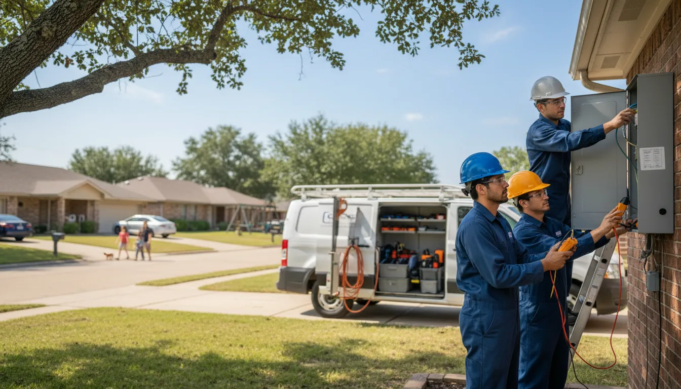 Certified electrician providing emergency electrical services in Grenada, MS